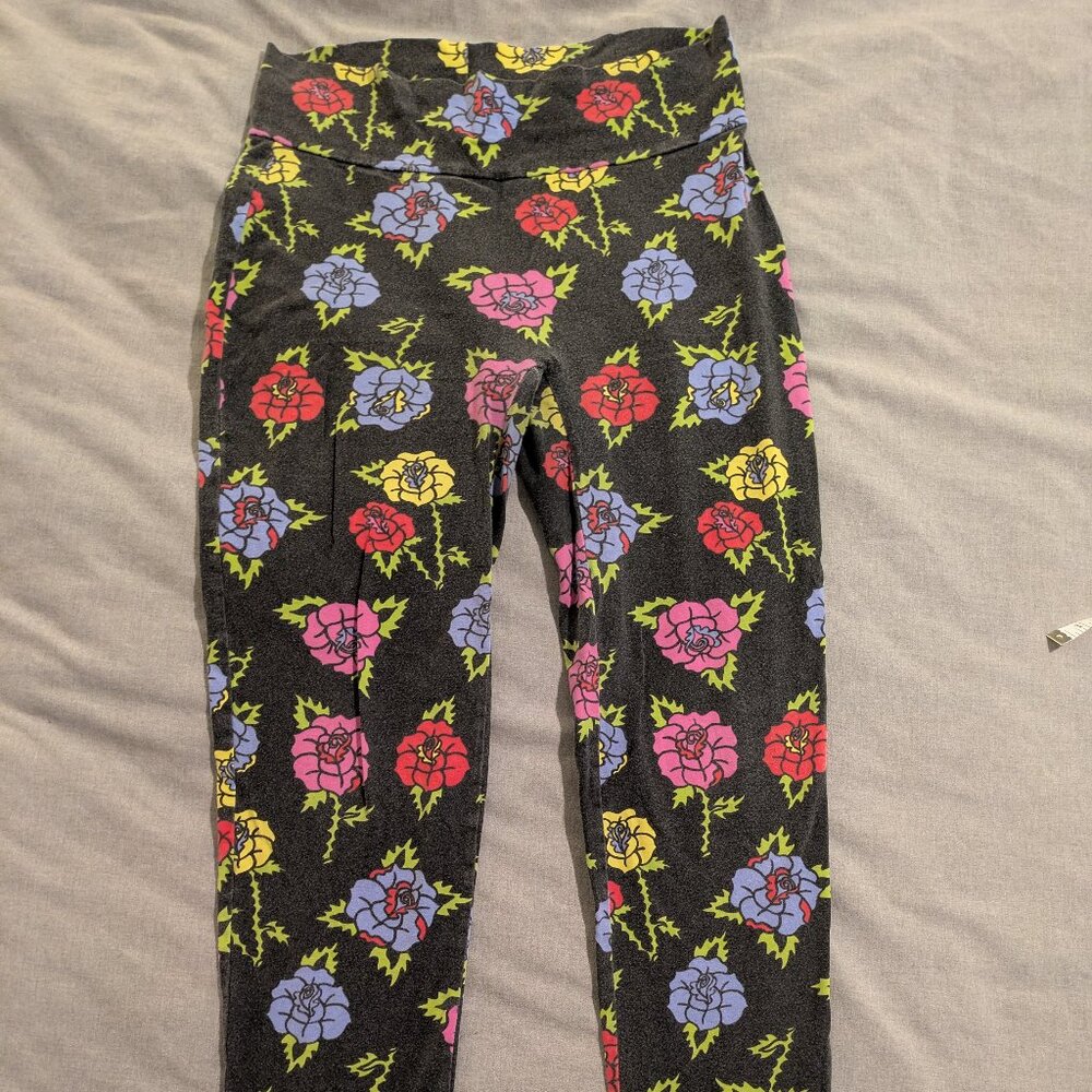 Nooworks Leggings - XXL - Rose pattern